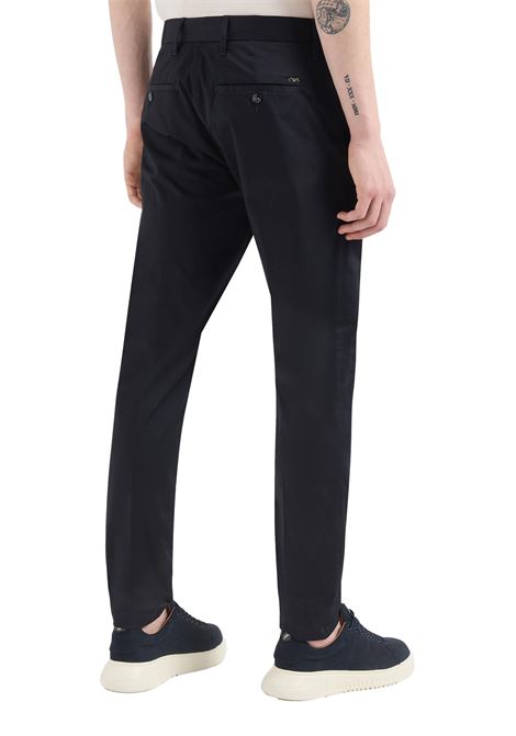 STRETCH COTTON CHINO TROUSERS EMPORIO ARMANI | Trousers | 8N1P15 1NJ7Z0919